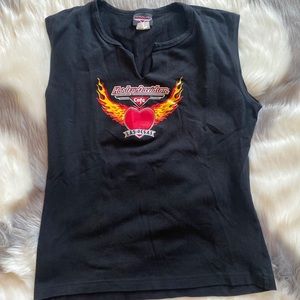 harley davidson cafe Las Vegas sleeveless tee